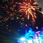 fireworks at Anggun Performance